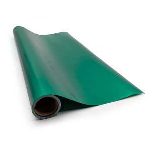 Film floral imperméable "Elegant" – Vert – Rouleau 58cm x 10m