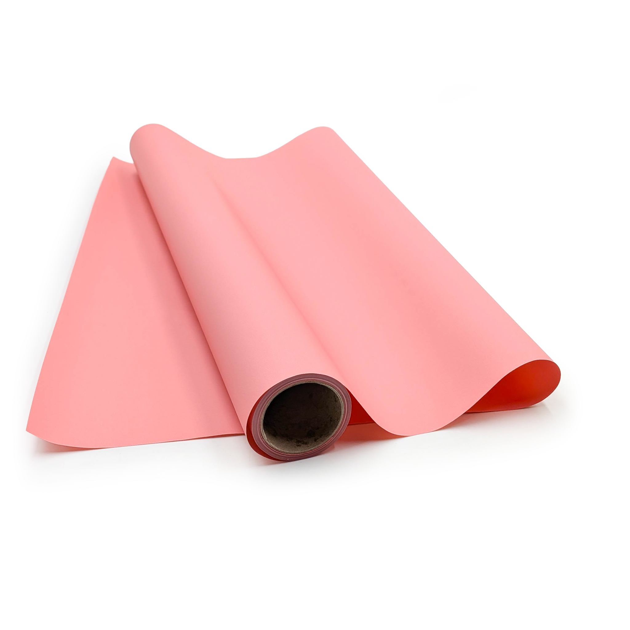 Film floral parfumé – Satin Aroma – Rose poudré – Rouleau 50 cm × 9 m 