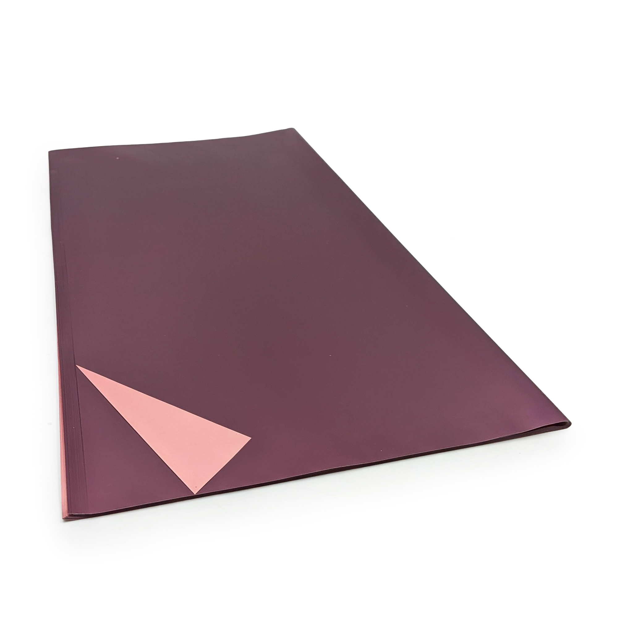 Film floral – Rouge Vin – Feuilles 58x58 cm – 20 pcs