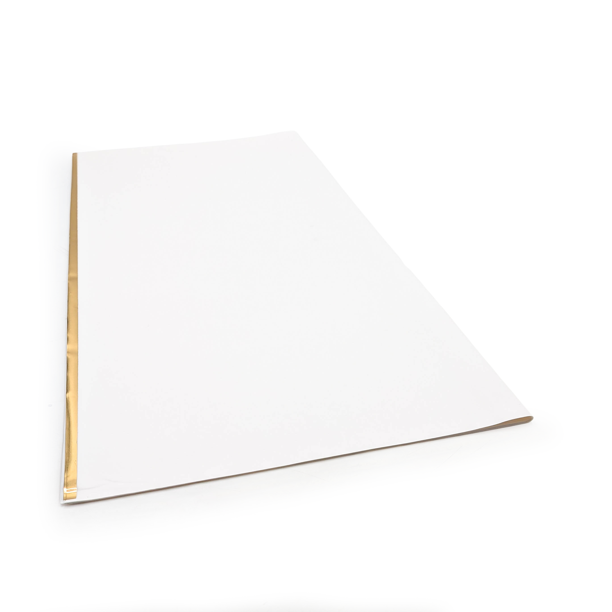 Film floral – "Stripe" Blanc – Feuilles 58 x 58 cm – Lot de 20