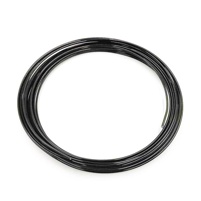Fil de fleuriste – Anneau – 2 mm x 10 m – Noir