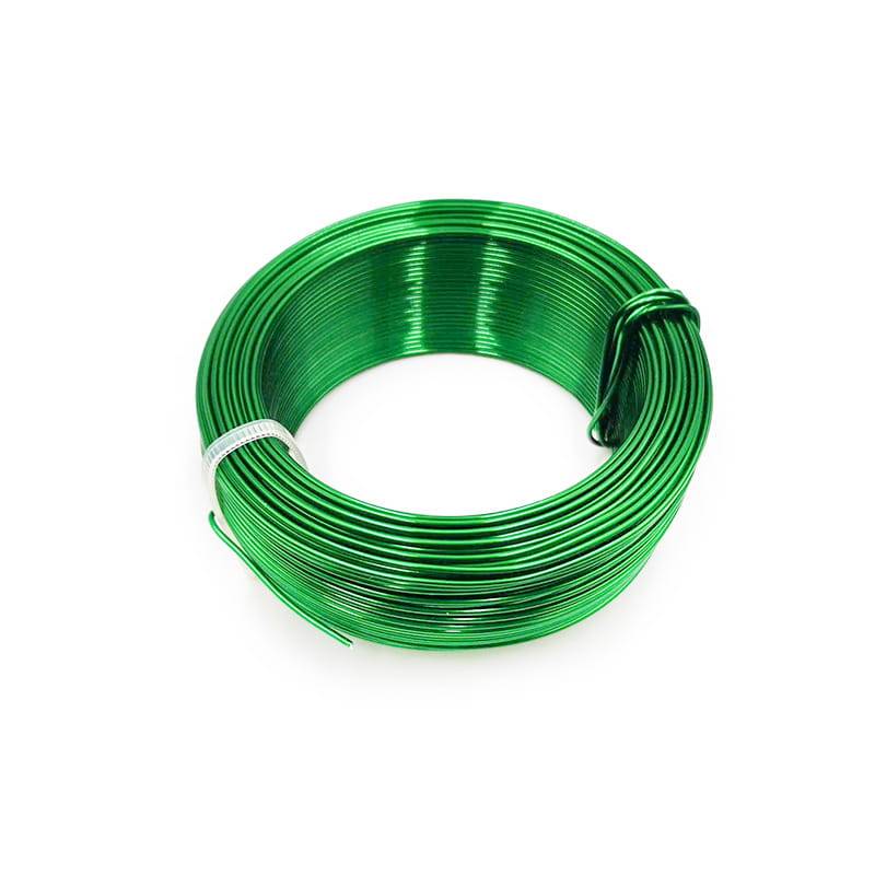 Fil de fleuriste – Anneau petit – 1 mm x 50 m – Vert