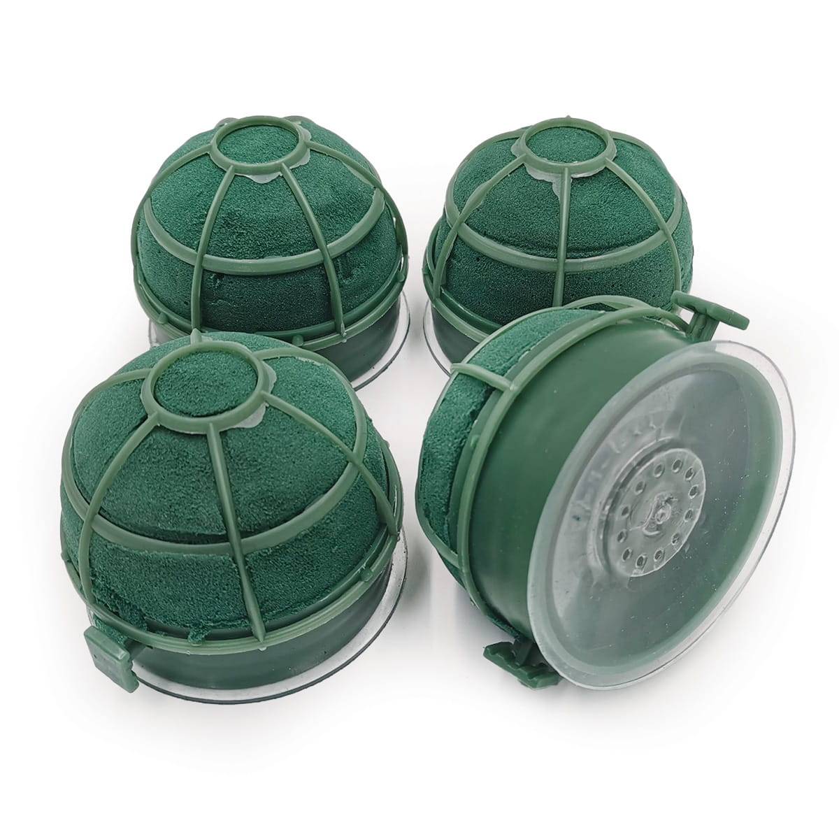 Mousse florale – AUTOCORSO MINI – avec ventouse – humide – lot de 4