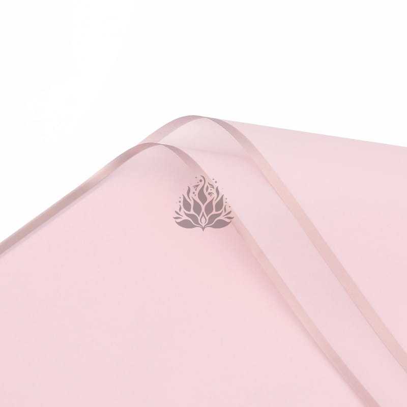 Film floral – « Frame » Rose – Feuilles 58 × 58 cm – 20 pcs
