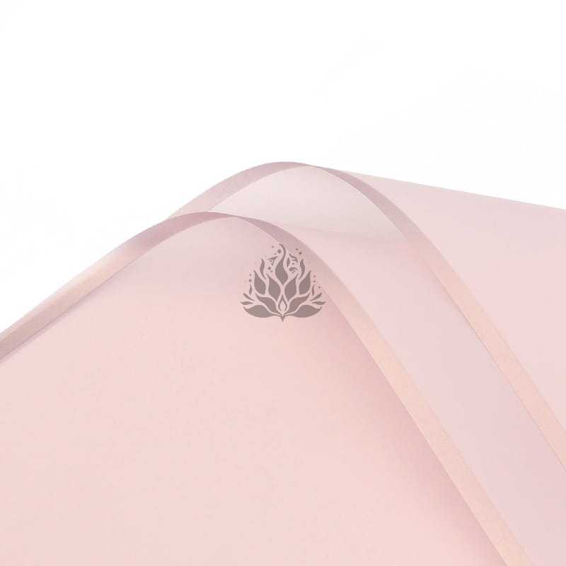 Film floral – "Frame" Rose Pivoine – Feuilles 58x58 cm – 20 pcs