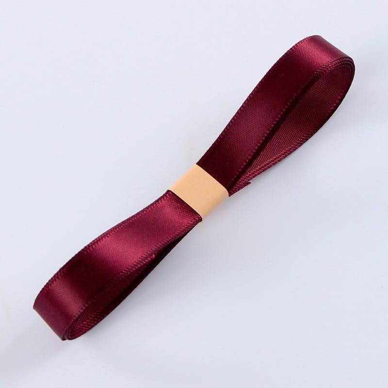 Ruban floral – Vin rouge – Rouleau 1 cm x 82 m