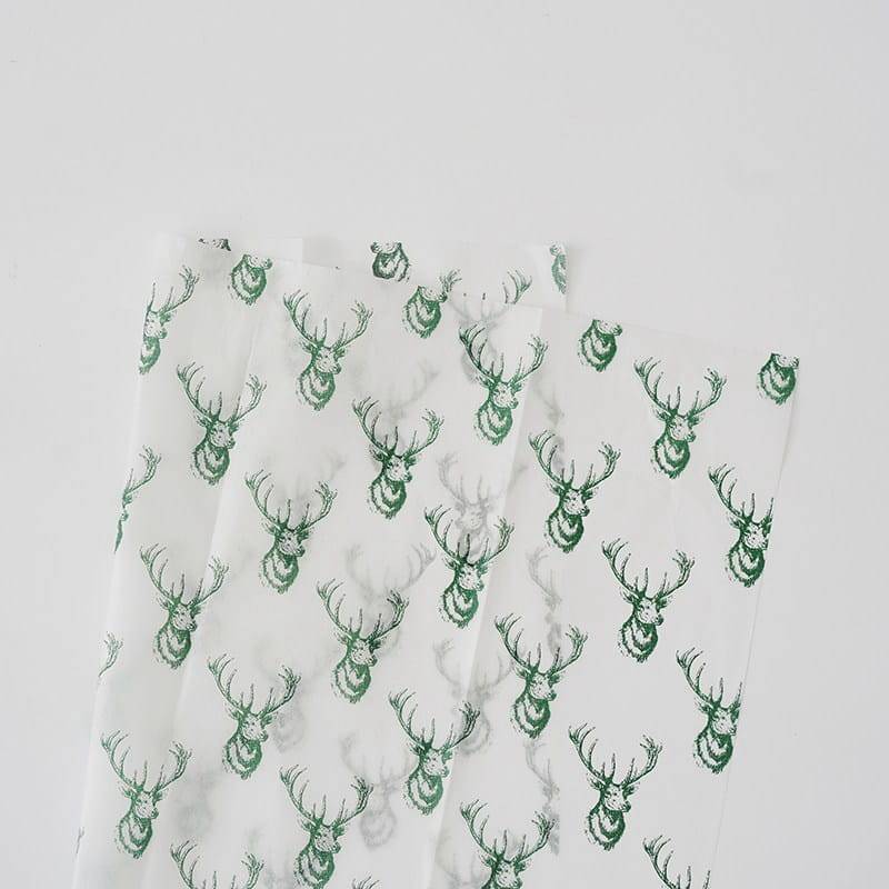 Papier floral "Natural elements" – Rennes – Feuilles 50x70 cm – 10 pcs
