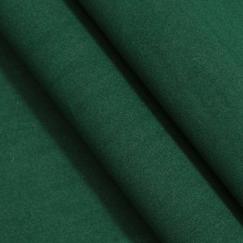 Film floral en velours – "Swan Velvet Cloth" – Vert profond – Rouleau 53cm x 5,5m