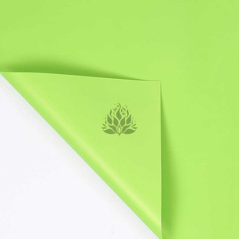 Film floral – Vert – Feuilles 58x58 cm – 20 pièces