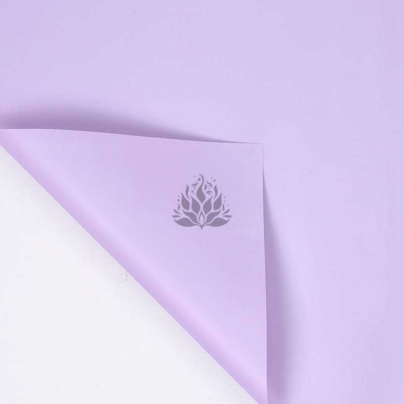 Film floral – Lilas – Feuilles 58x58 cm – 20 pièces
