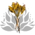 Protea Repens protea suszona rózowa z lisciem.png