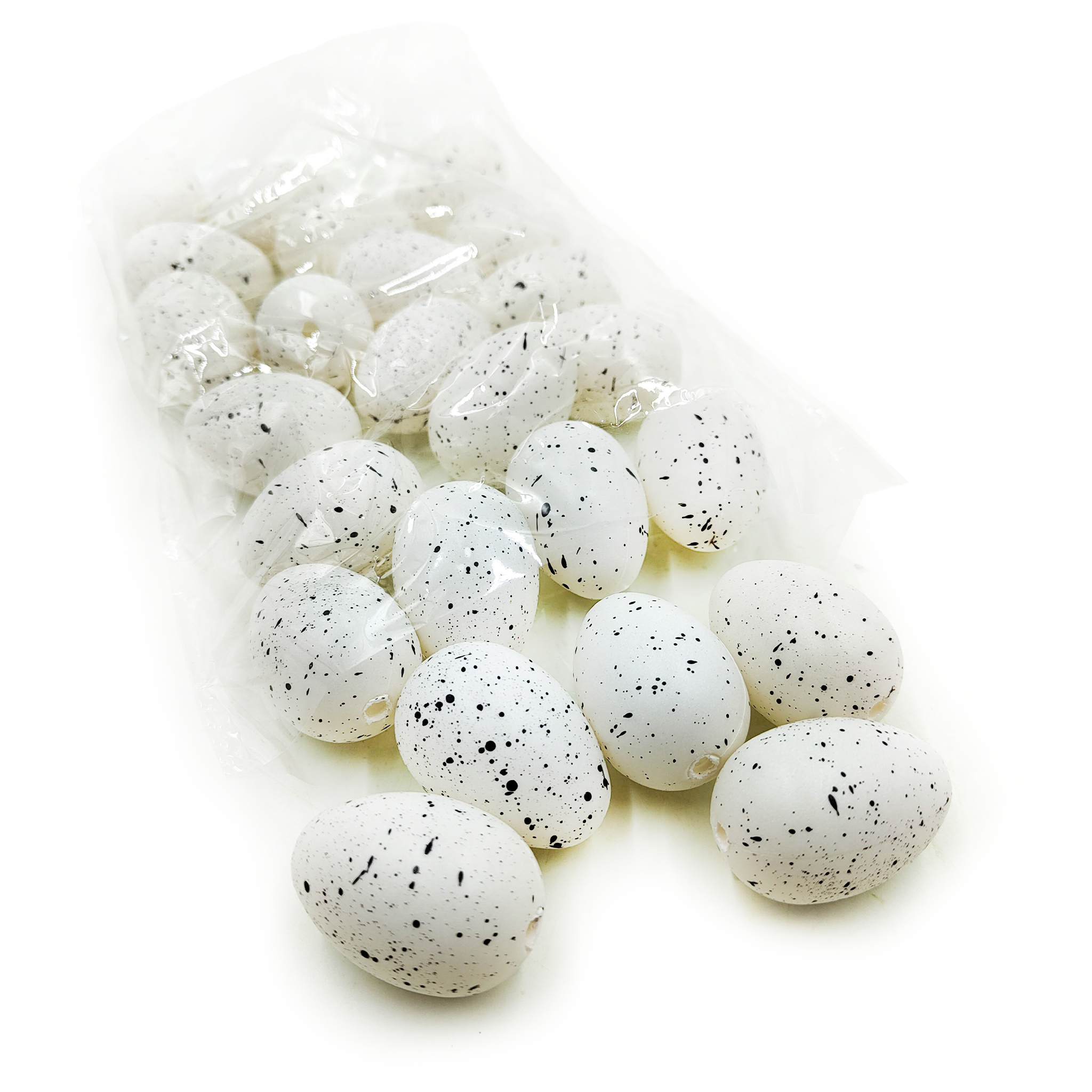 Œuf décoratif 4 cm (lot de 24 pièces)