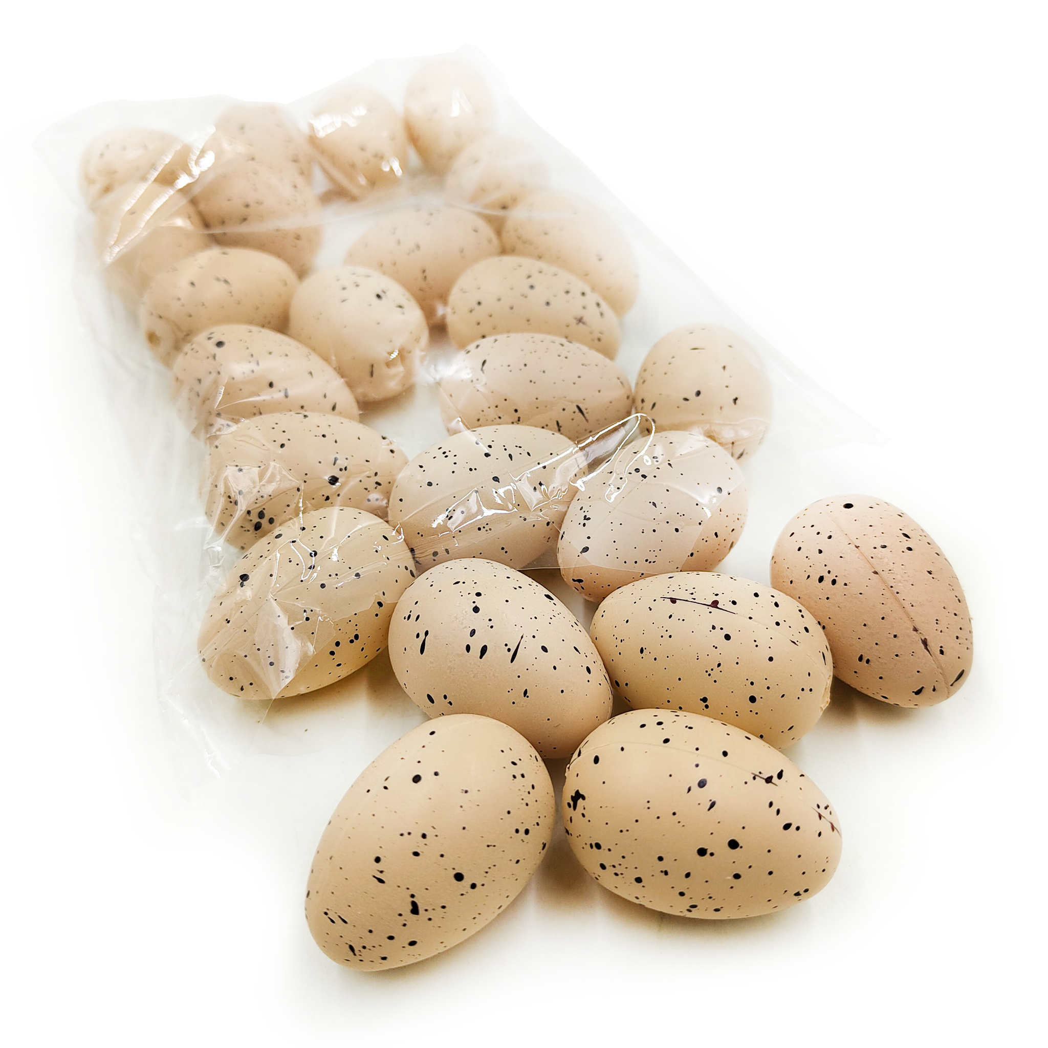 Œuf décoratif 4 cm (lot de 24 pièces)