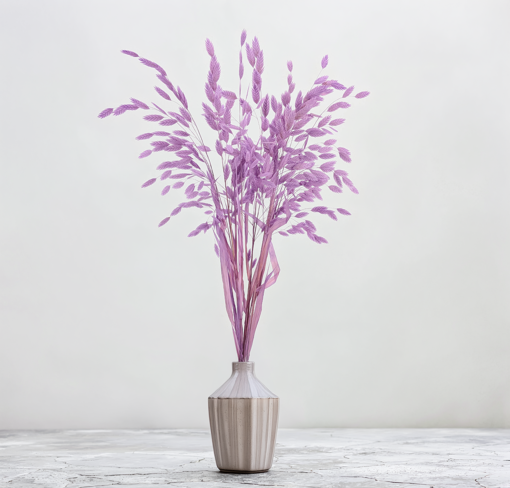 Chasmanthium latifolium séché lilas