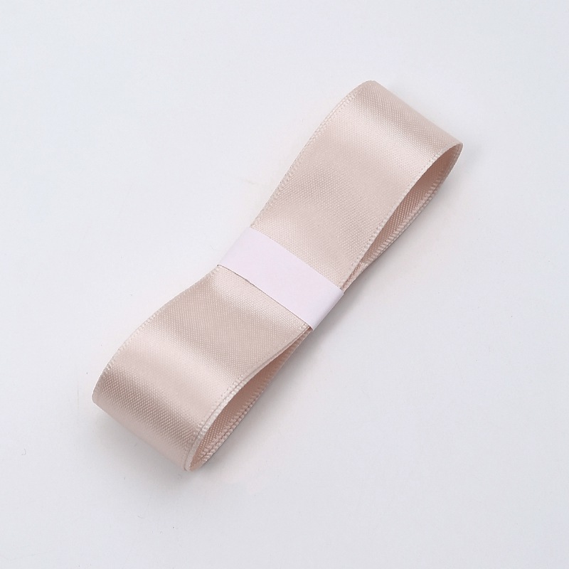 Ruban floral – Thé au lait – Rouleau 2,5 cm x 32 m