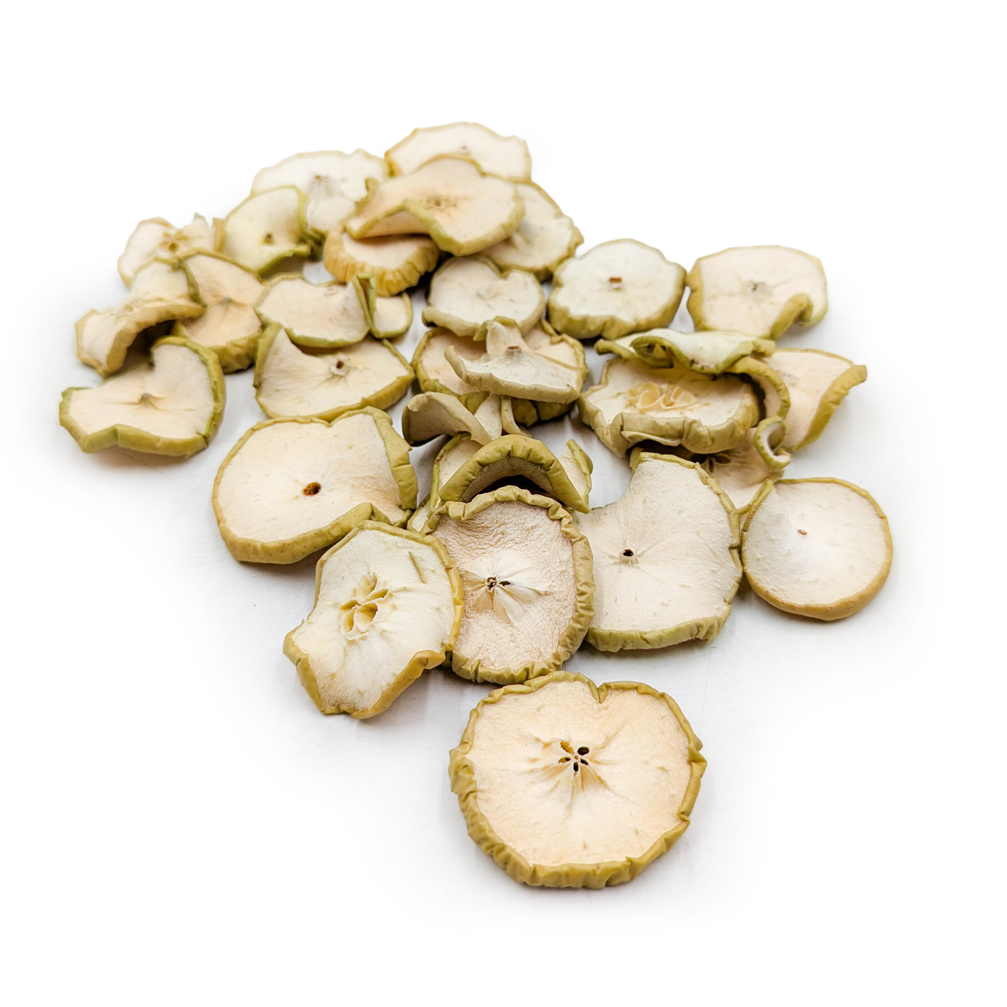 Pommes vertes séchées en tranches – Lot de 30 pièces