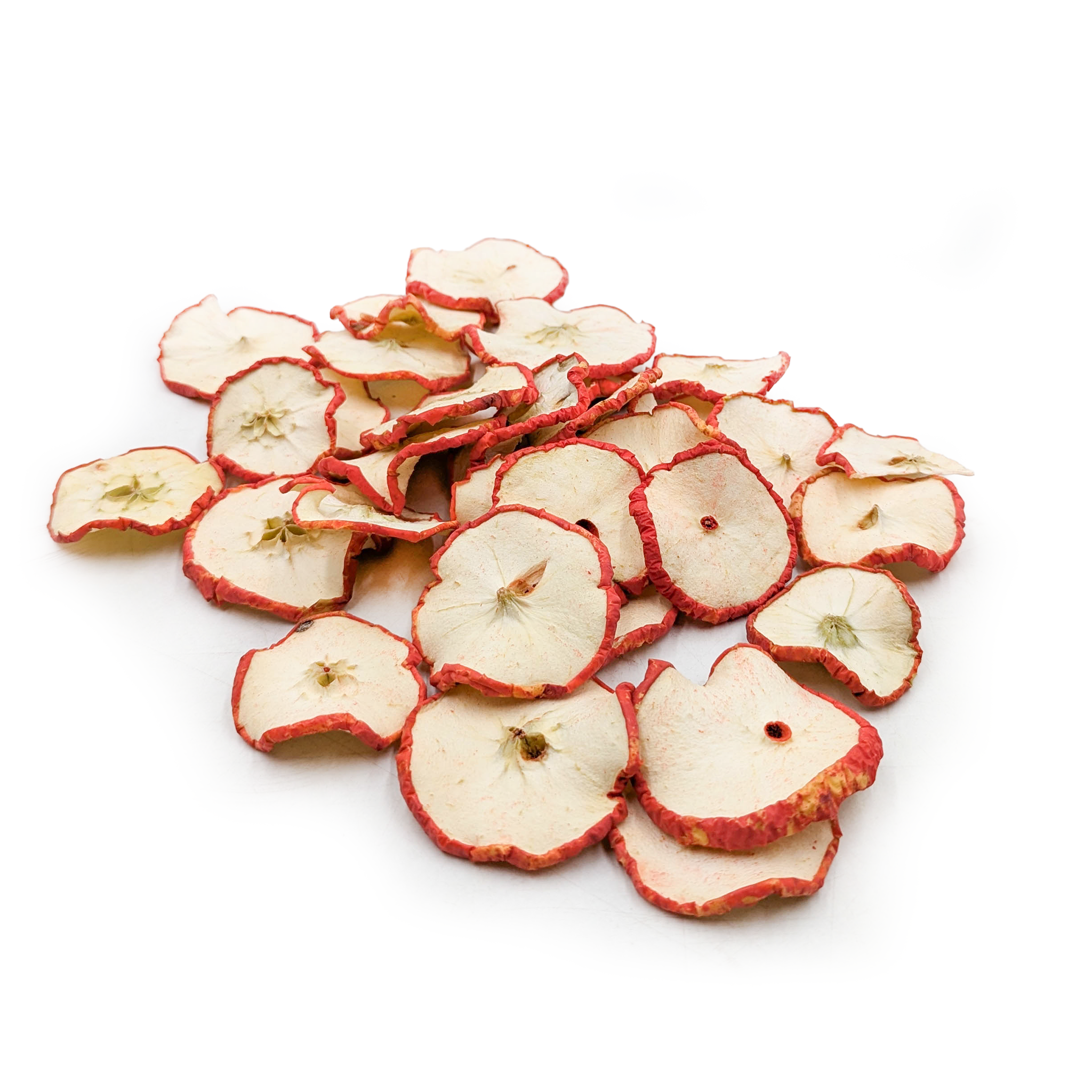 Pommes rouges séchées en tranches – Lot de 30 pièces