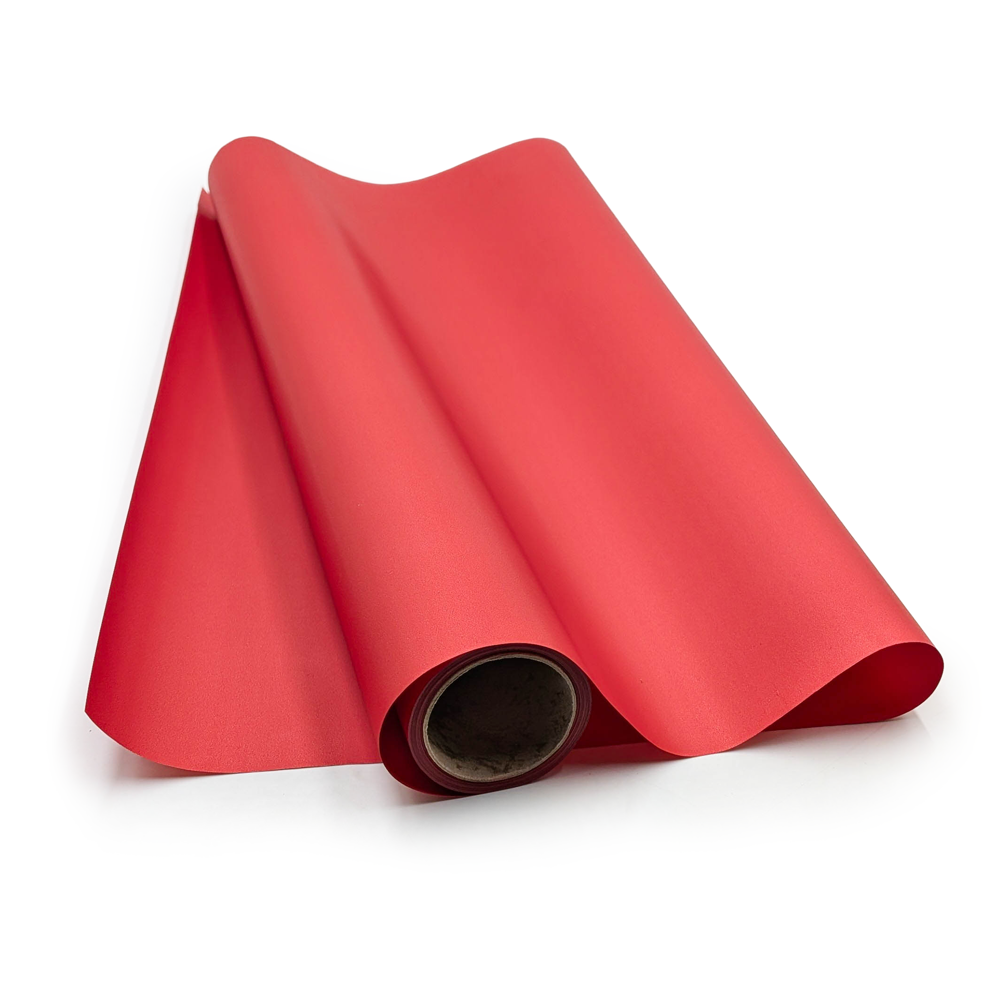 Film floral parfumé – Satin Aroma – Corail  – Rouleau 50 cm × 9 m