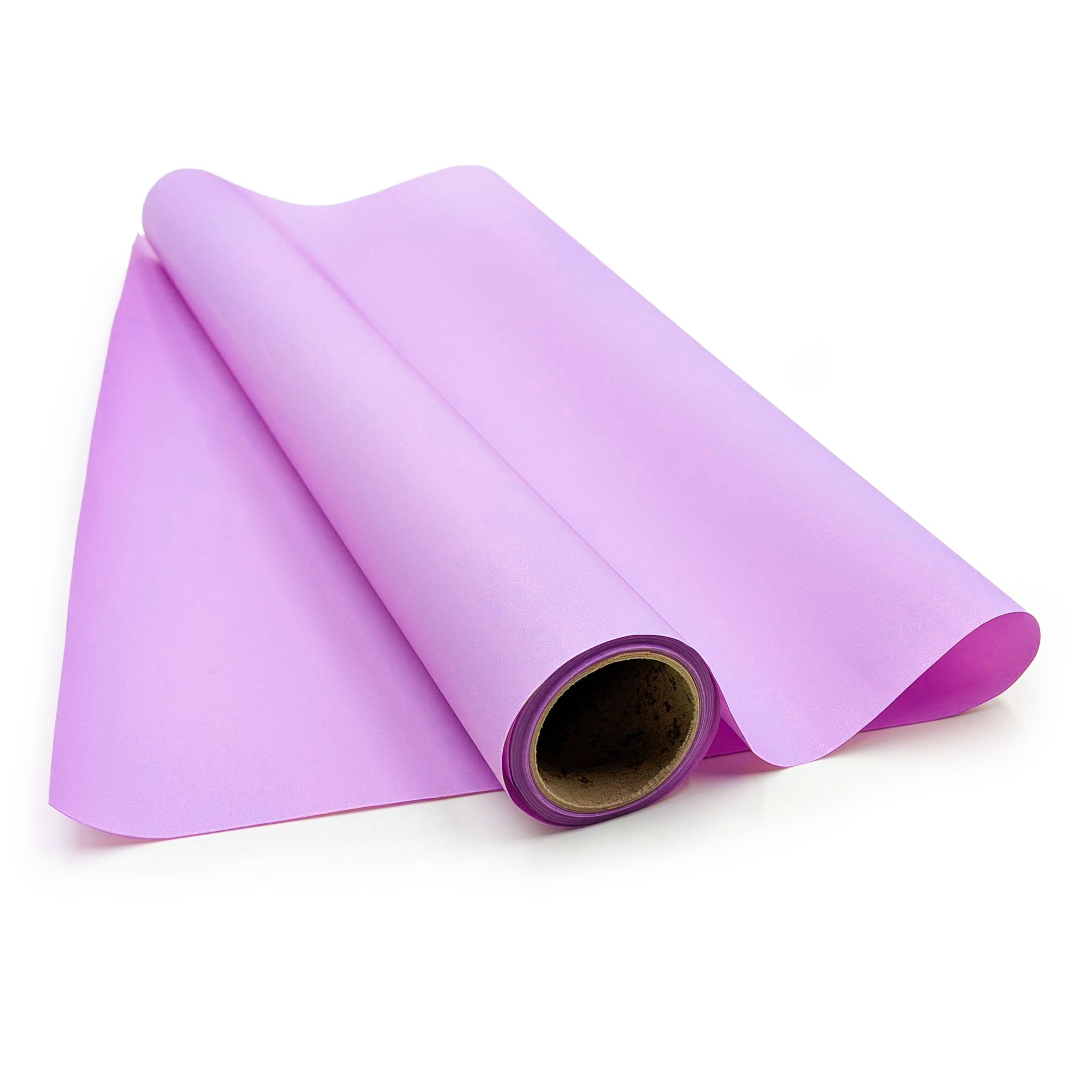 Film floral parfumé – Satin Aroma – Violet clair – Rouleau 50 cm × 9 m