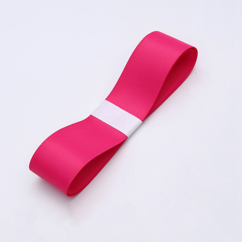 Ruban floral – Fuchsia – Rouleau 2,5 cm x 32 m
