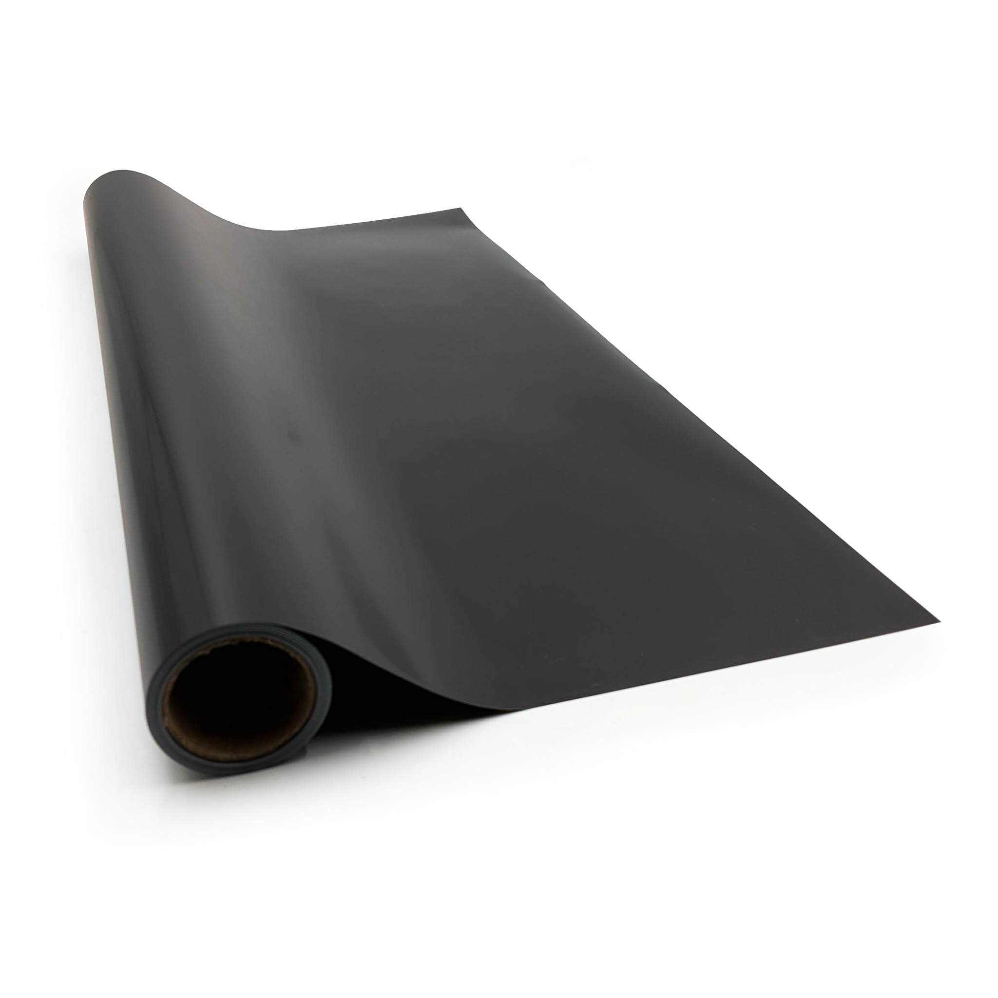Film floral imperméable "Elegant" – Noir – Rouleau 58cm x 10m