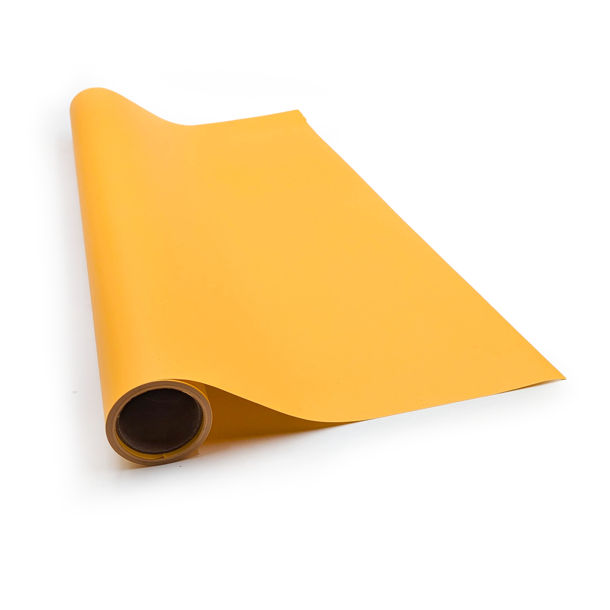 Film floral imperméable "Elegant" – Éclat jaune – Rouleau 58cm x 10m