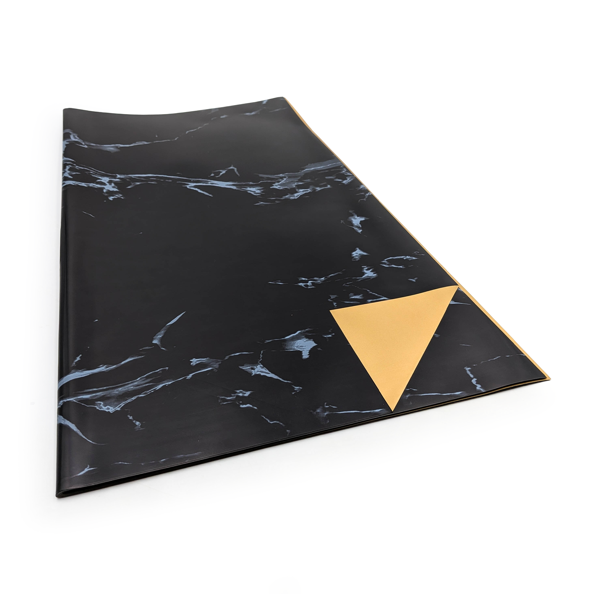 Film floral – Stone&Shine – Noir  – Feuilles 56 × 56 cm – 20 pcs 
