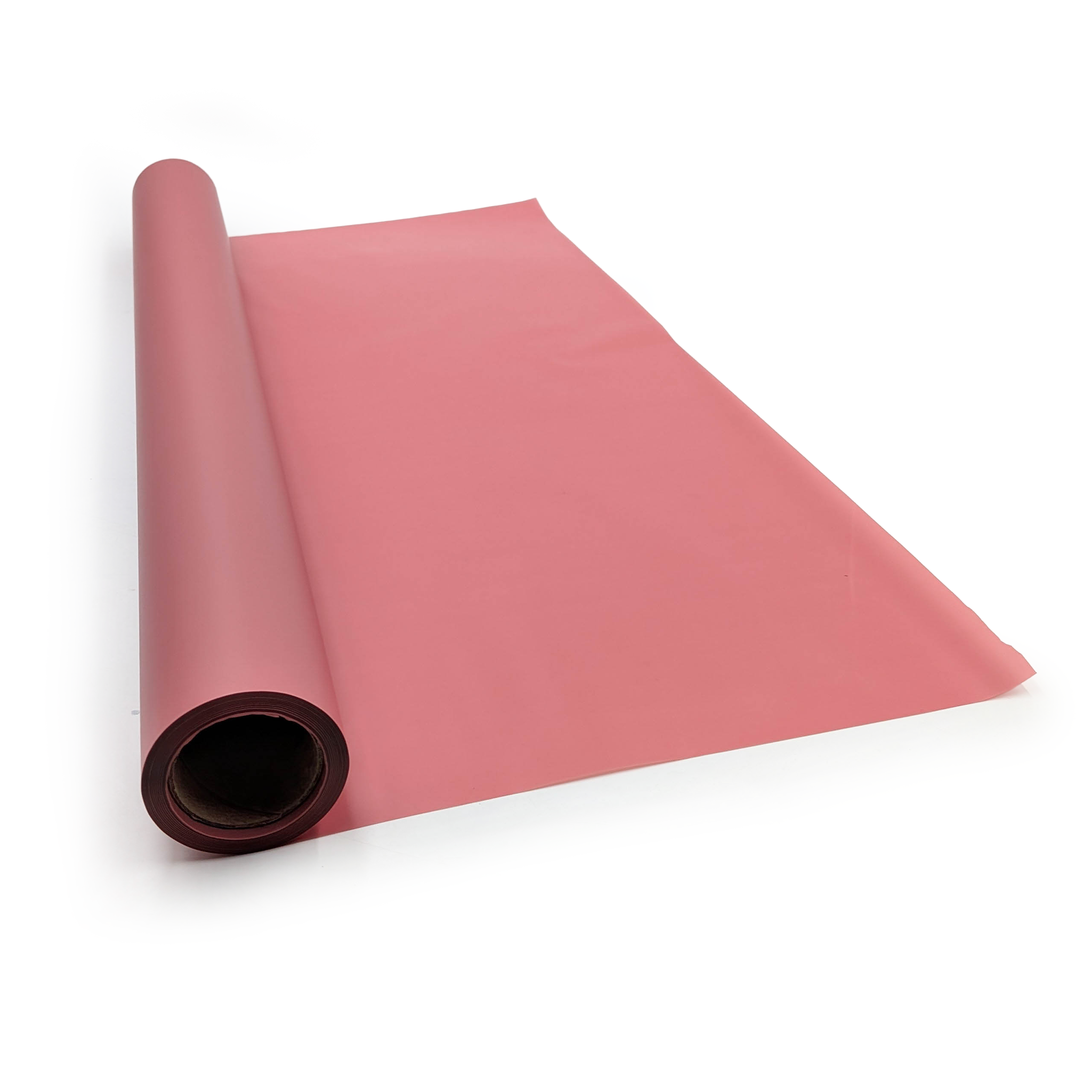 Film floral mat – "Matte 90’s" Rose Victorien – Rouleau 58 cm × 20 m