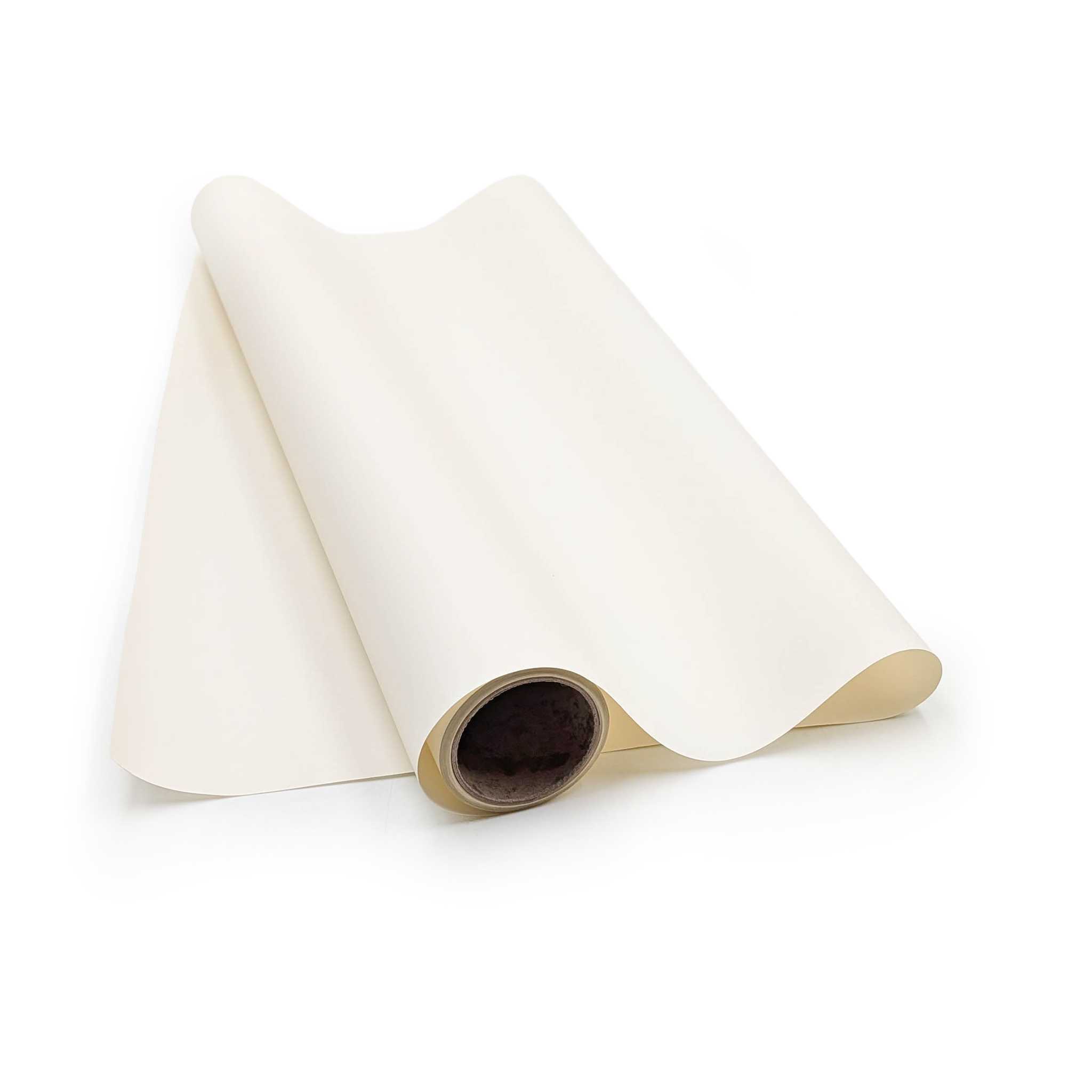 Film floral parfumé – Satin Aroma – Crème – Rouleau 50 cm × 9 m 