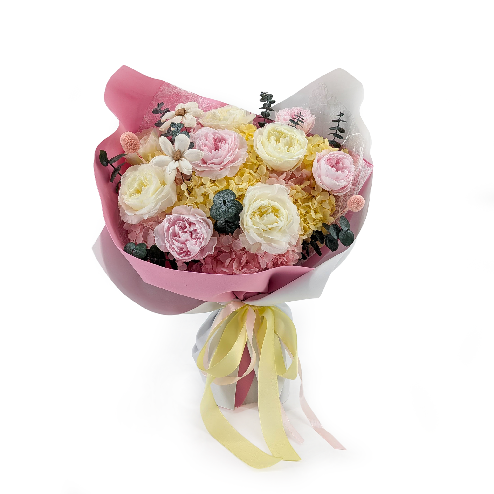 Bouquet Premium dans son Coffret Cadeau – EVERGIVE – A Lasting Gesture – Pearl Royal