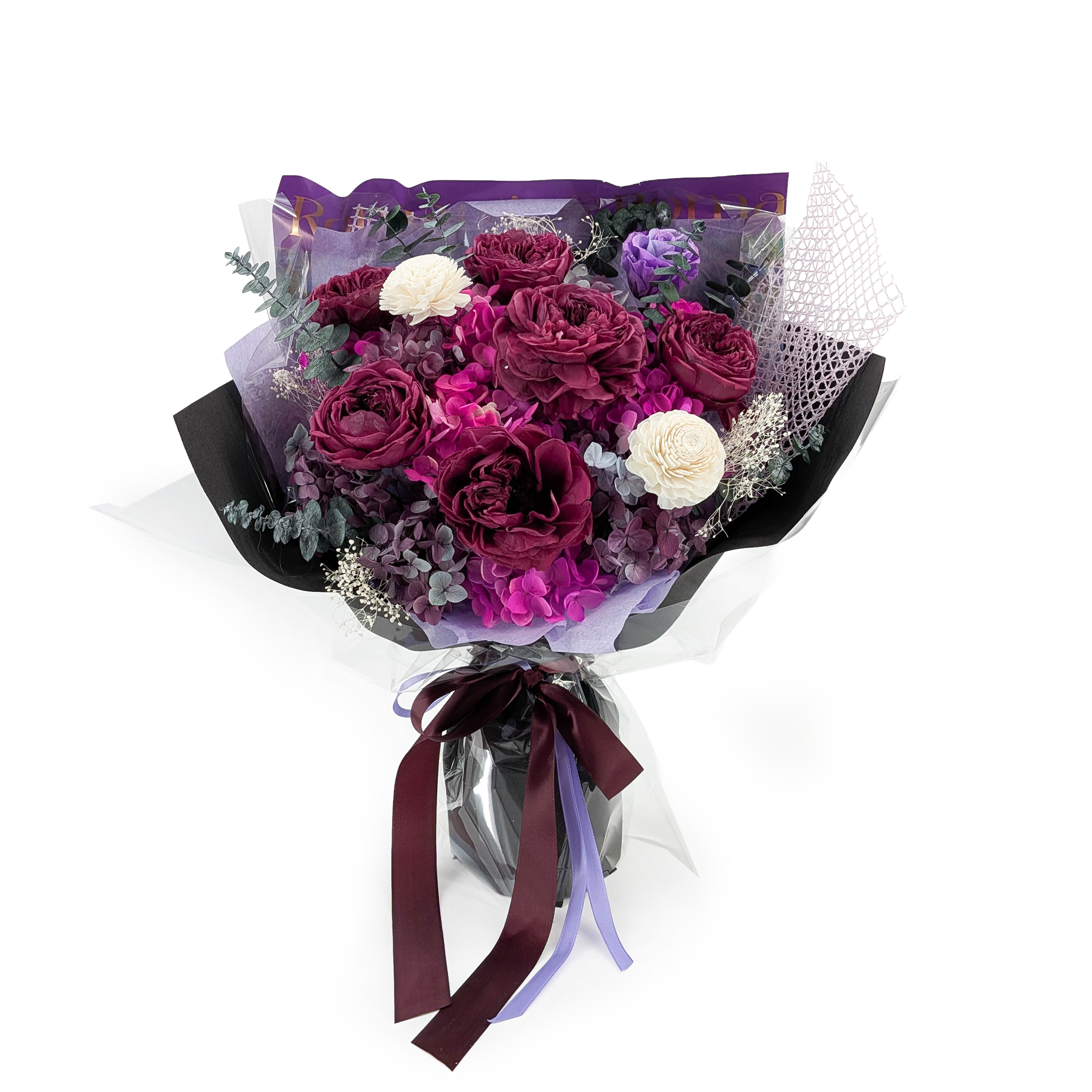 Bouquet Premium dans son Coffret Cadeau – EVERGIVE – A Lasting Gesture – Mystelle Royal
