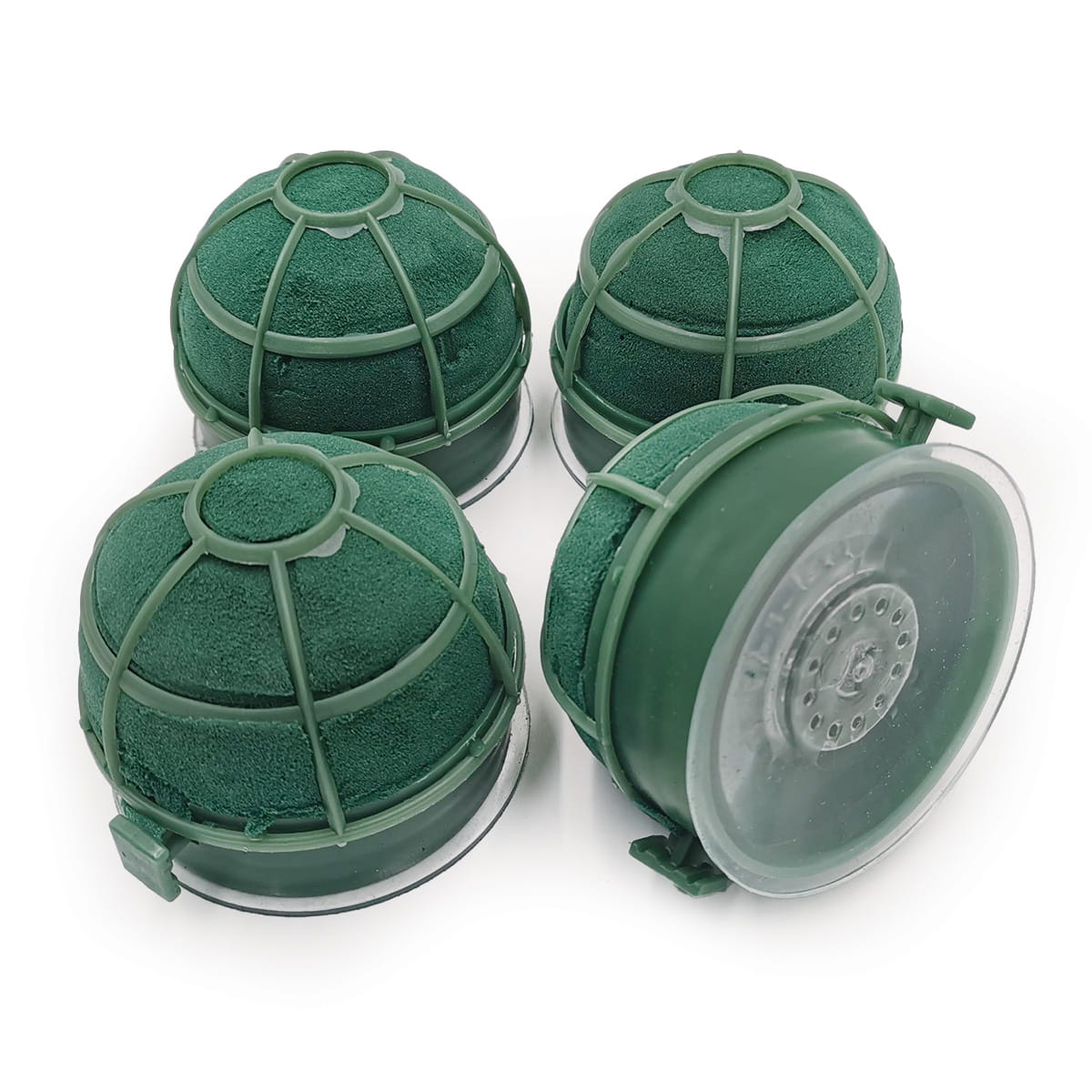 Mousse florale – AUTOCORSO MINI – avec ventouse – humide – lot de 4