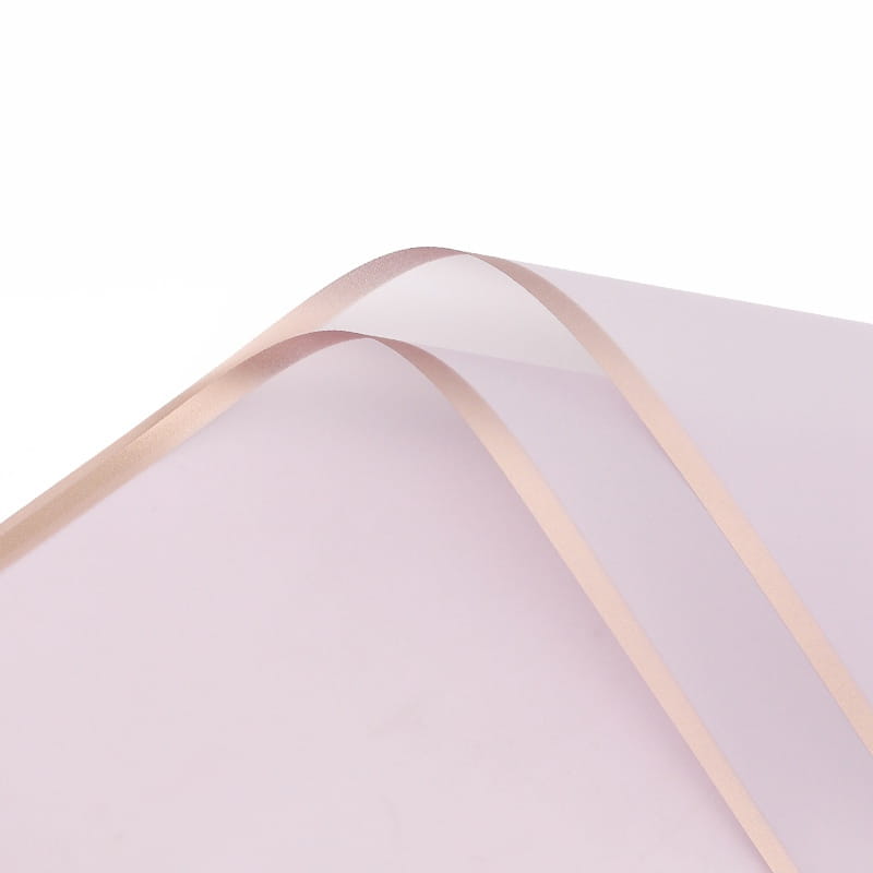 Film floral – « Frame » Lilas – Feuilles 58x58 cm – 20 pcs