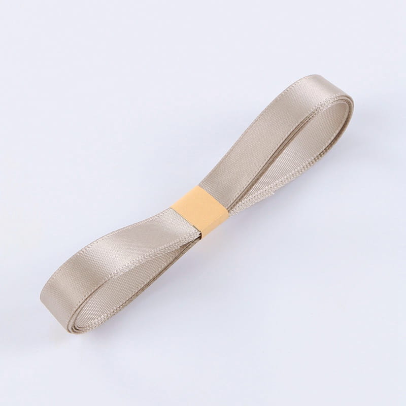 Ruban floral – Thé au lait – Rouleau 1 cm x 82 m