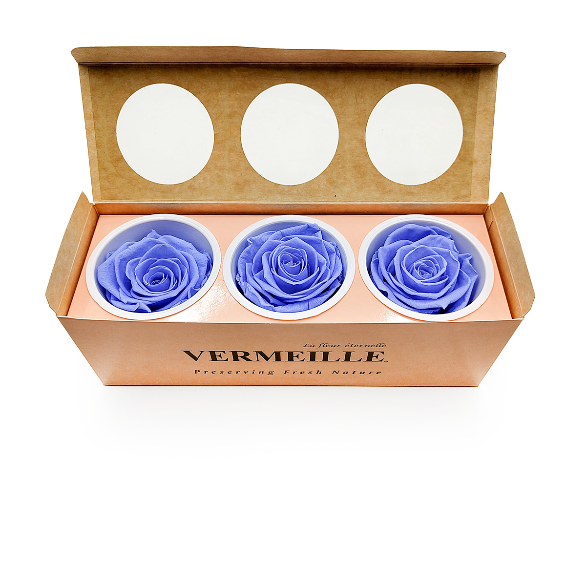 Rose Stabilisée – Bleu Marine – XL – 3 pièces