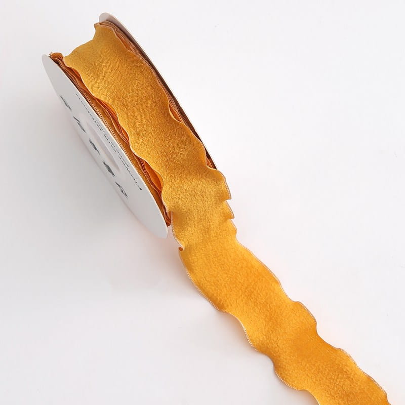 Ruban floristique - Orange - Rouleau 2,5cm x 9m