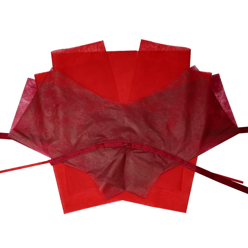 SnapWrap – 2 pièces – Emballage Express pour Bouquets – Rouge