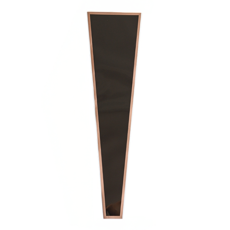 Solo Bloom – Manchon pour fleurs – Noir – Lot de 50 pièces